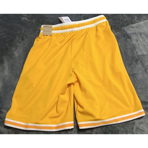 Medium Nike Men's Dri-FIT DNA 3.0 Basketball Shorts DH7160-739 Yellow White - Picture 9 of 9